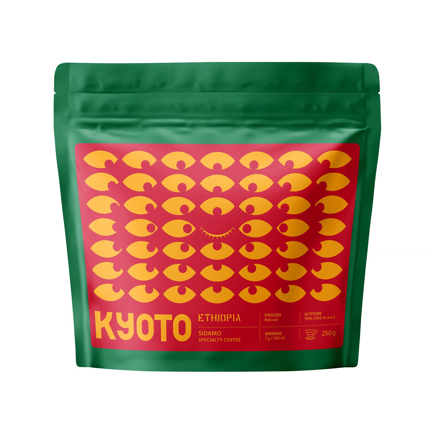 KYOTO - kawa ziarnista Etiopia Sidamo Ayla Shantawene Natural Filter 250 g