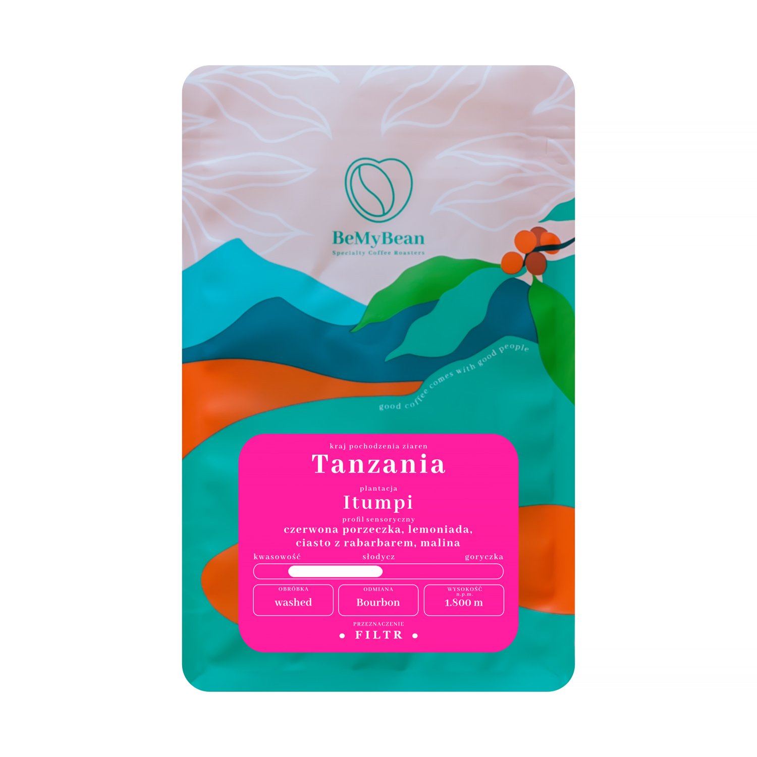 BeMyBean - kawa ziarnista Tanzania Itumpi Washed Filter 250 g