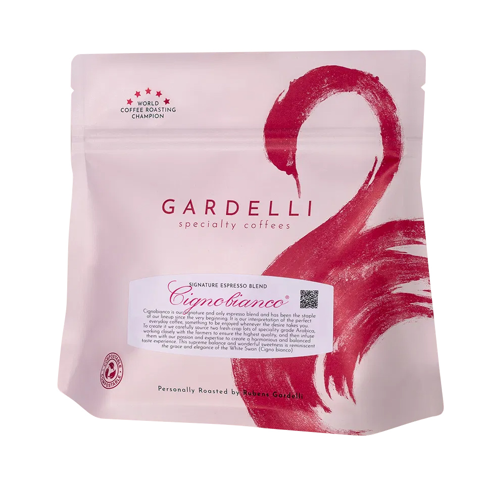 Gardelli Speciality Coffees - kawa ziarnista Cignobianco Espresso Blend 250 g