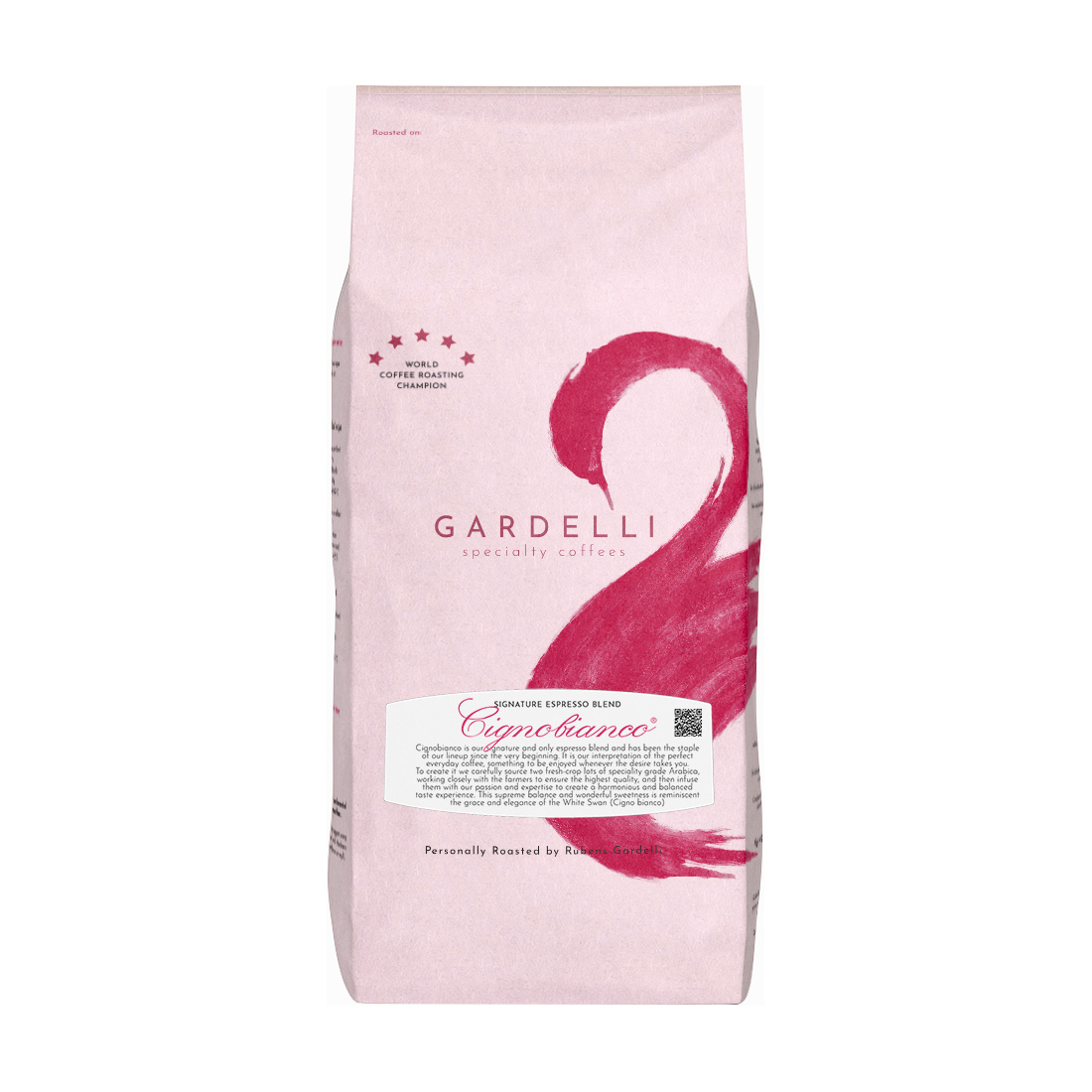 Gardelli Speciality Coffees - kawa ziarnista Cignobianco Espresso Blend 1 kg