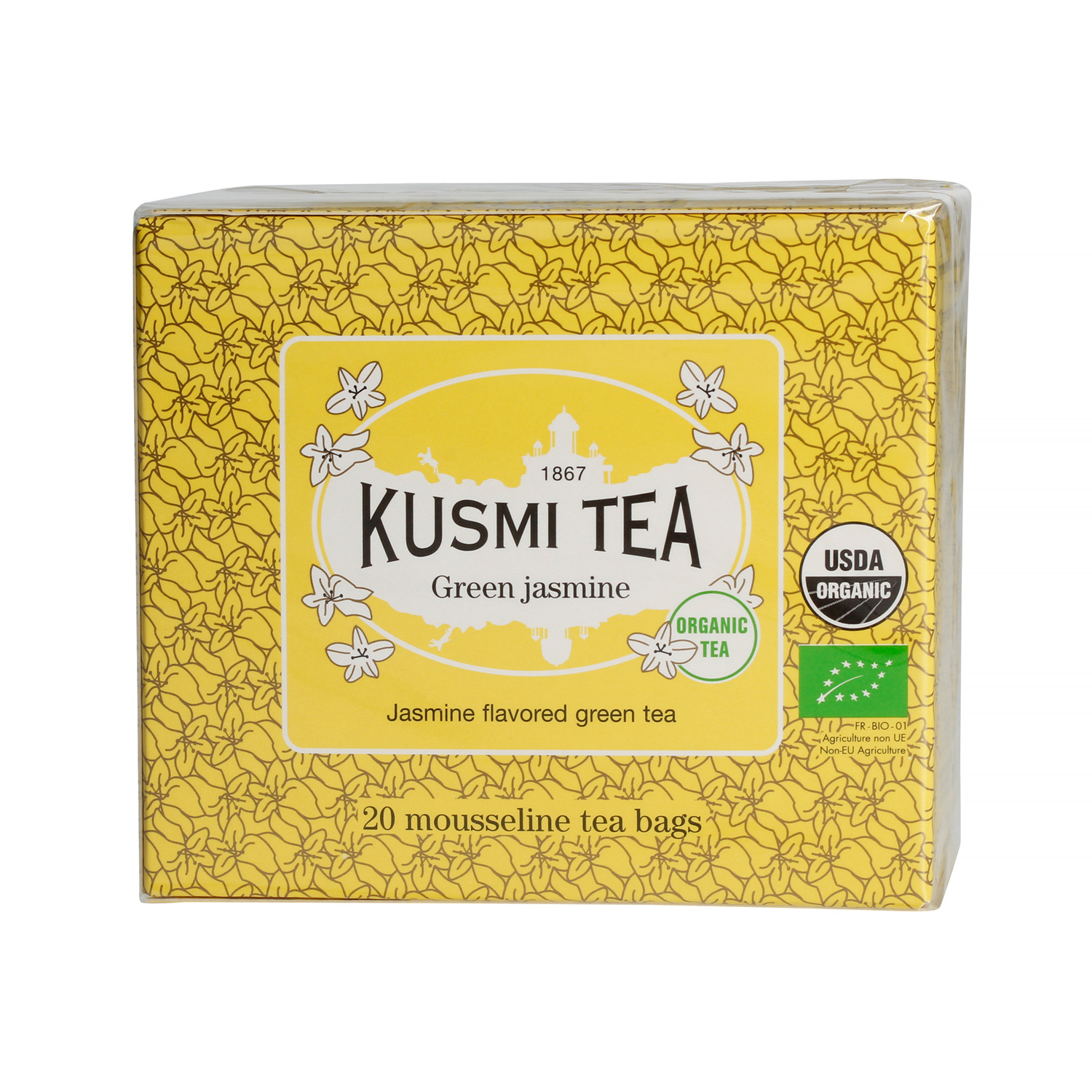 Kusmi Tea - herbata zielona Green Jasmine Bio 20 saszetek