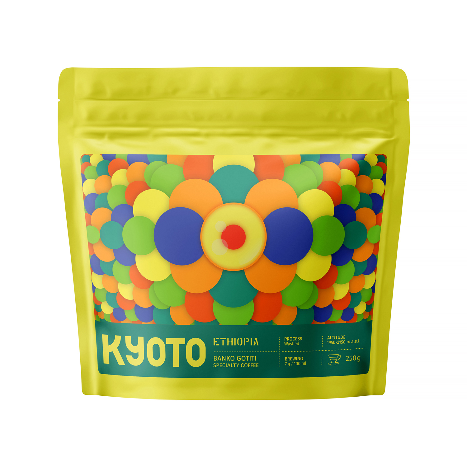 KYOTO - kawa ziarnista Etiopia Gedeb Banko Gotiti Washed Filter 250 g