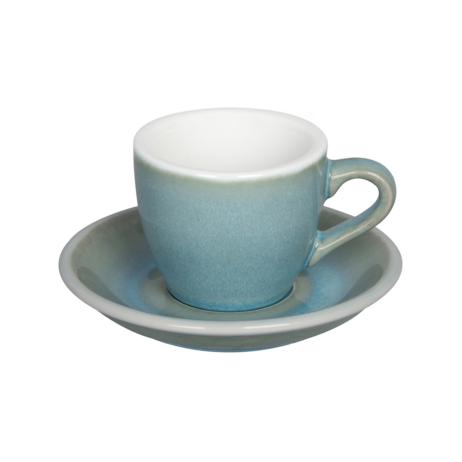 Loveramics Egg - Filiżanka i spodek Espresso 80 ml - Ice Blue