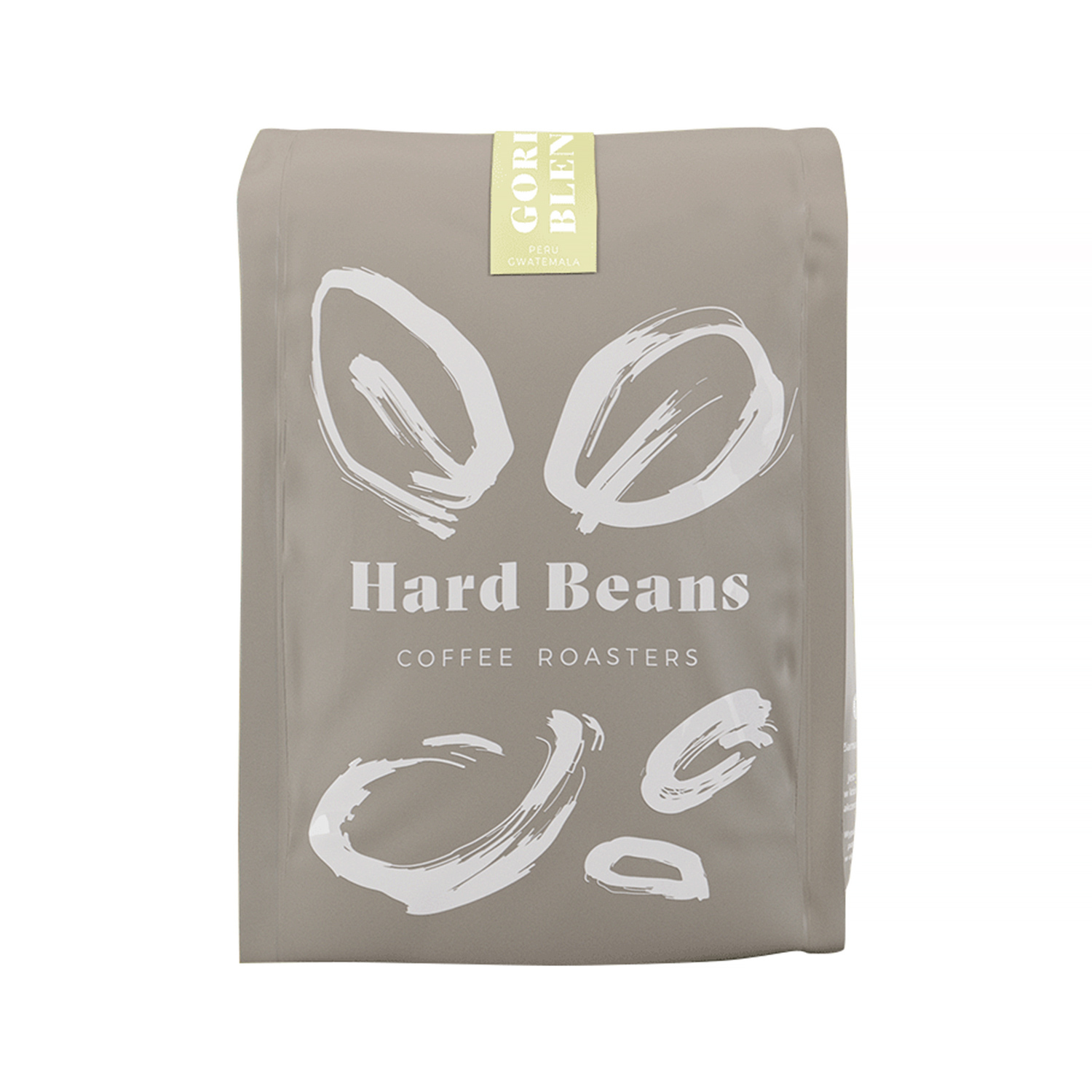 Hard Beans - kawa ziarnista Gorilla Blend 3.0 Peru Gwatemala Espresso 500 g
