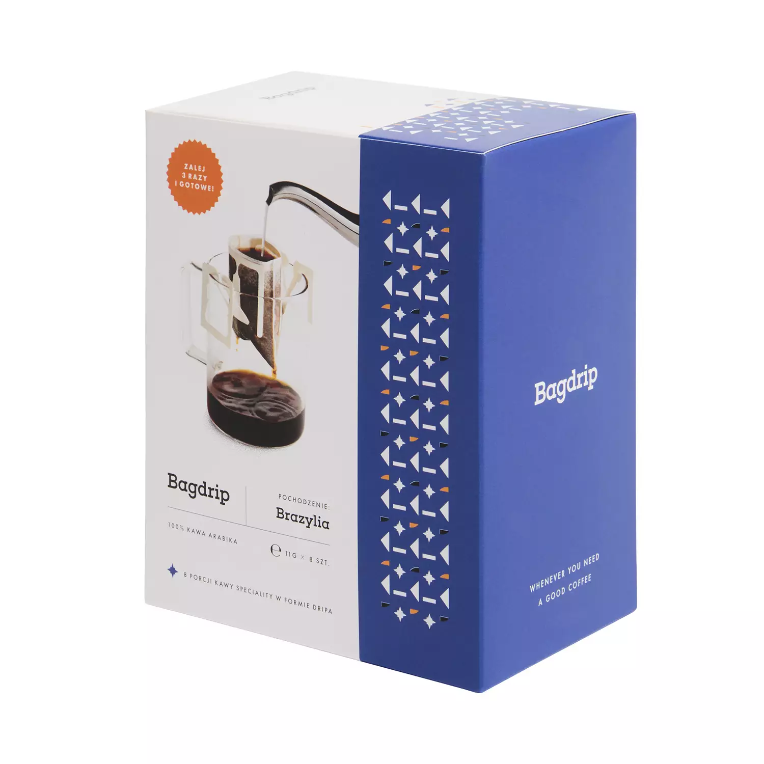 Bagdrip - kawa w saszetkach Brazylia Box - 8 saszetek 11 g