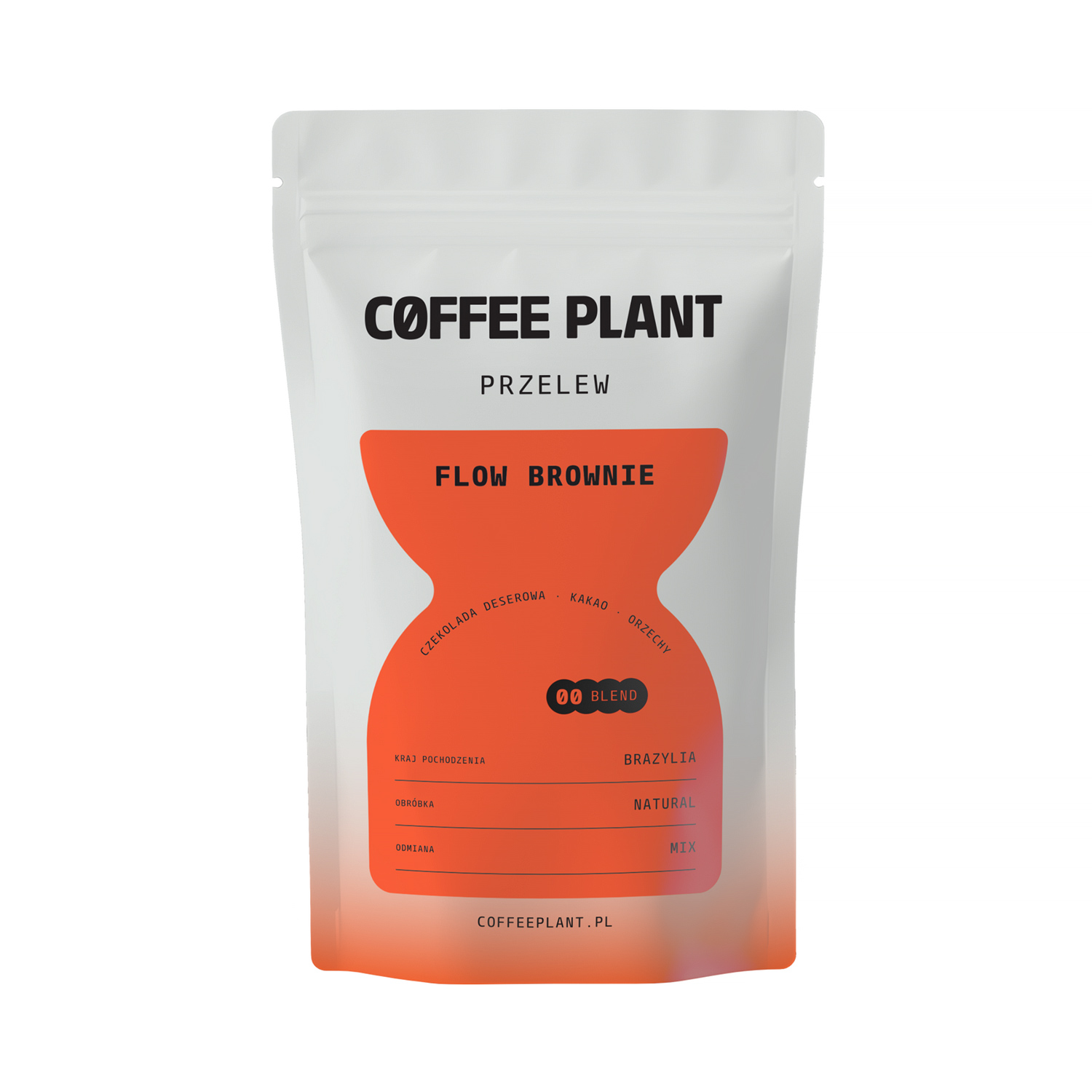 COFFEE PLANT - kawa ziarnista FLOW Brownie Filter 100 g