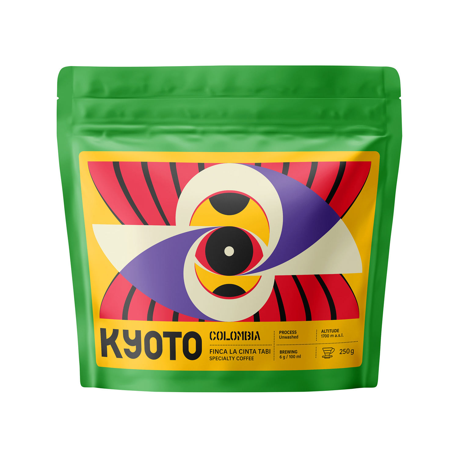 KYOTO - kawa ziarnista Kolumbia Finca La Cinta Tabi Natural Filter 250 g