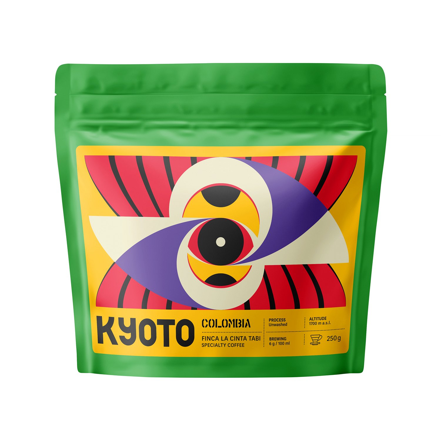 KYOTO - kawa ziarnista Kolumbia Finca La Cinta Tabi Natural Filter 250 g