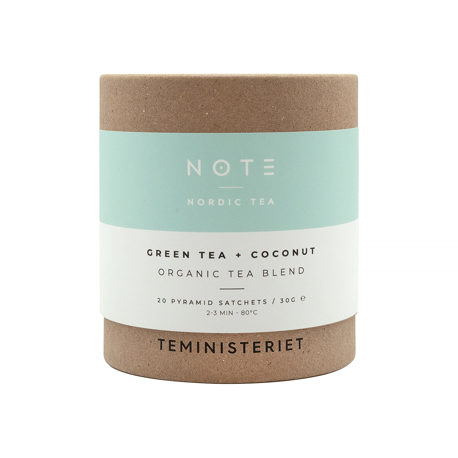 Teministeriet - herbata zielona NOTE Green Tea Coconut Organic 20 saszetek