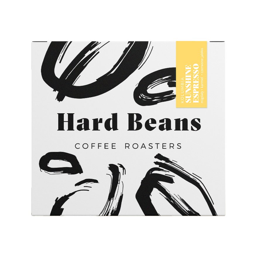 Hard Beans - kawa ziarnista Kolumbia Sunshine Espresso Espresso 250 g