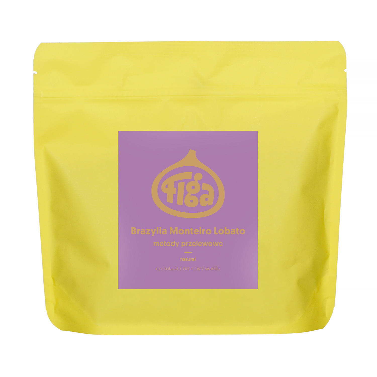 Figa Coffee - kawa ziarnista Brazylia Monteiro Lobato Natural Filter 250 g