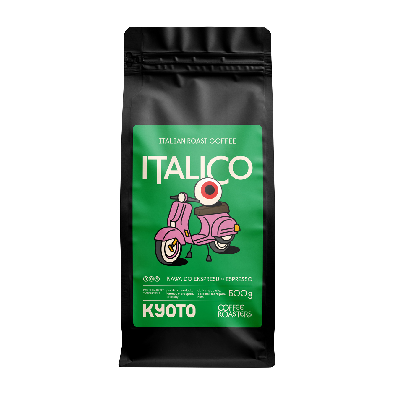 KYOTO - kawa ziarnista Italico Espresso Blend 500 g
