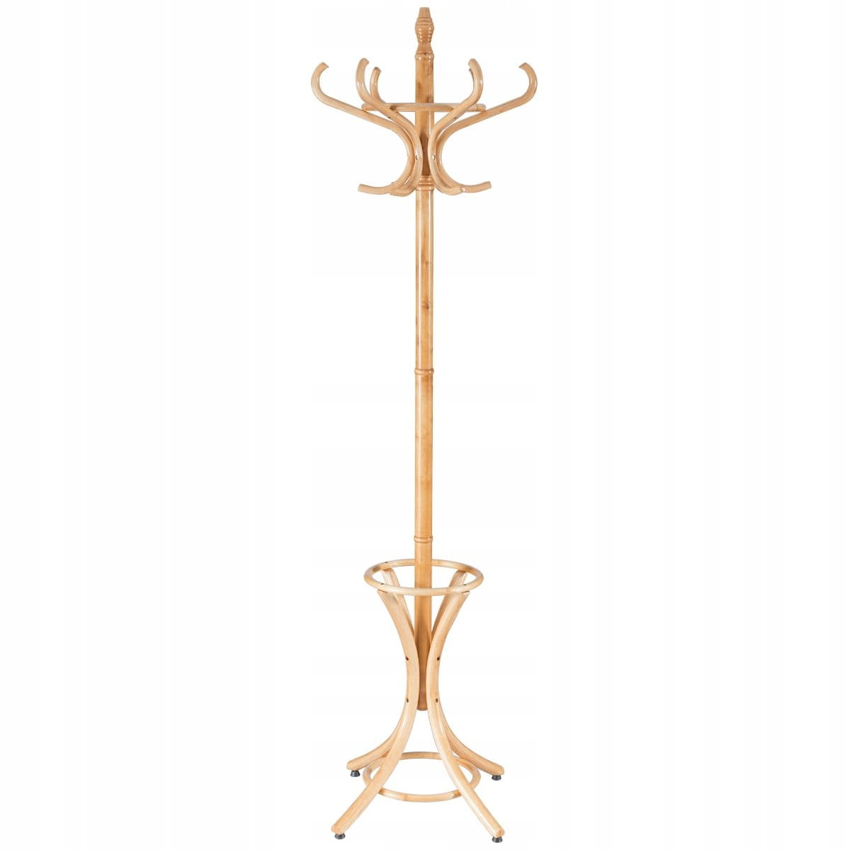 Obrotowy wieszak stojący na ubrania