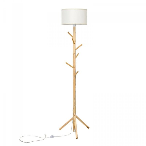 Lampa stojąca podłogowa Wieszak 2w1 185cm