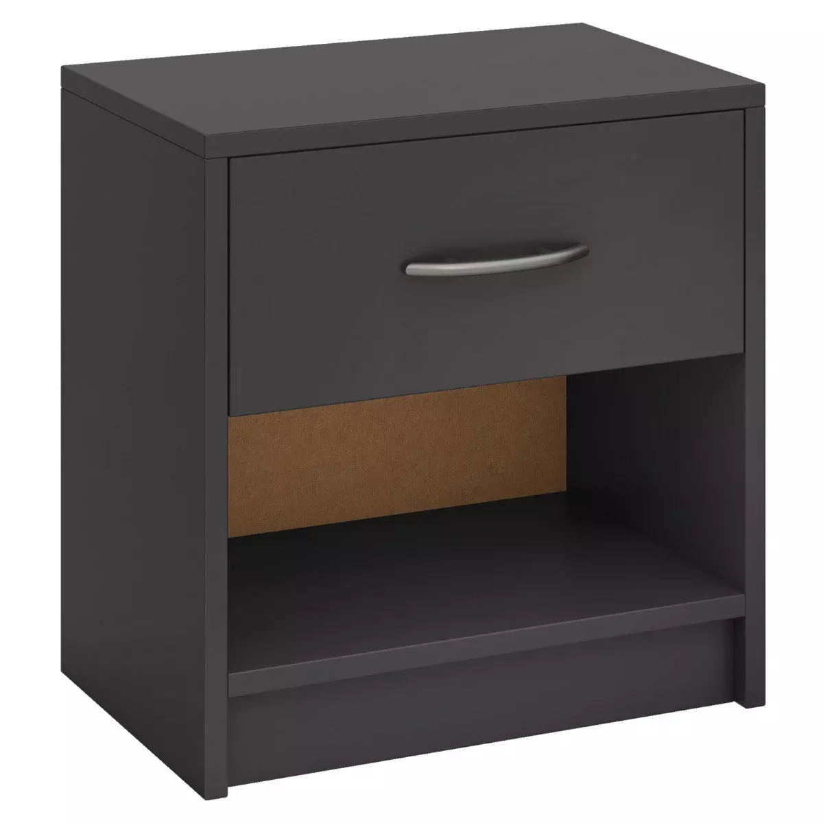 Szafka nocna z szufladą i otwartą półką