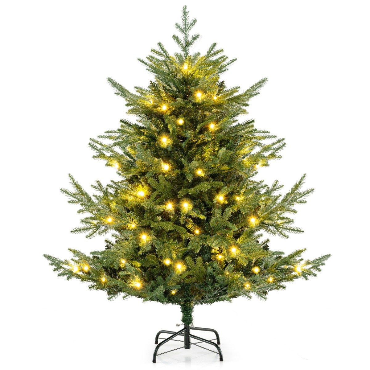 Sztuczna choinka z lampkami LED 135cm