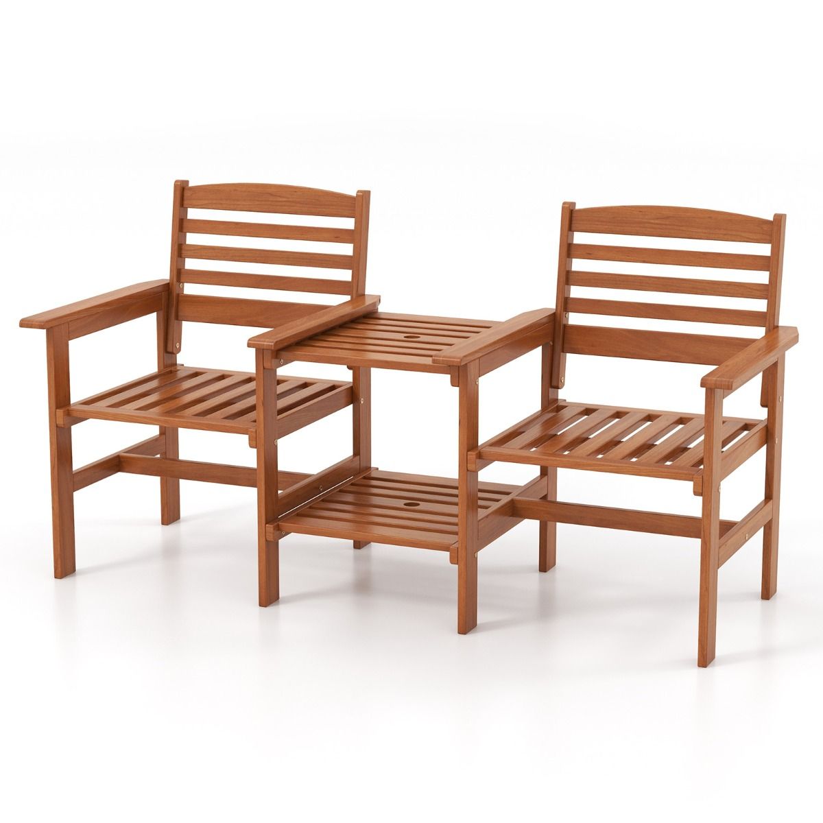 Zestaw mebli ogrodowych ze stolikiem kawowym