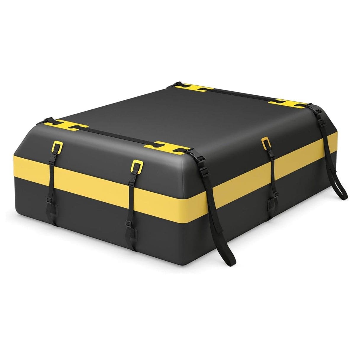 Bagażnik dachowy wodoodporny 600L z matą antypoślizgową żółty