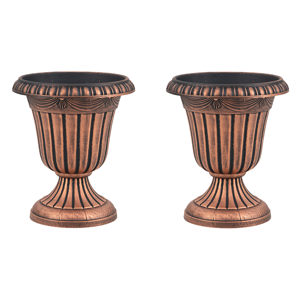 Donice z otworem odpływowym 2 szt