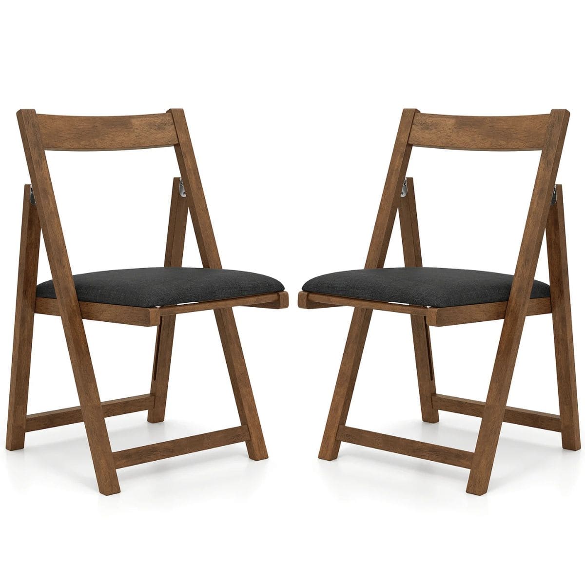 Zestaw 2 składanych krzeseł do jadalni