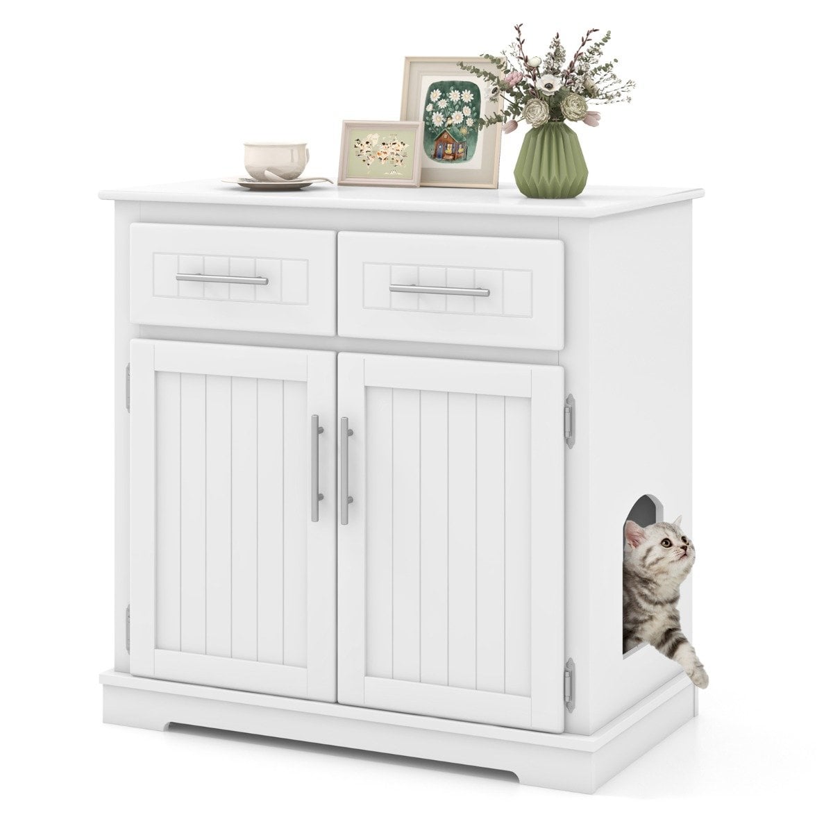 Szafka na kuwetę z szufladami