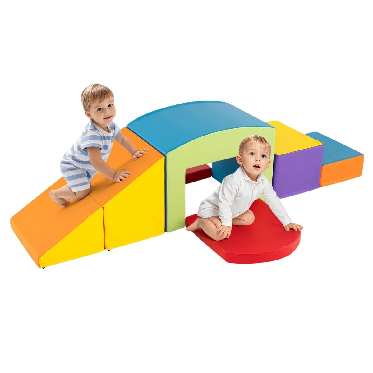 Duże klocki piankowe dla dzieci zestaw 6 szt.