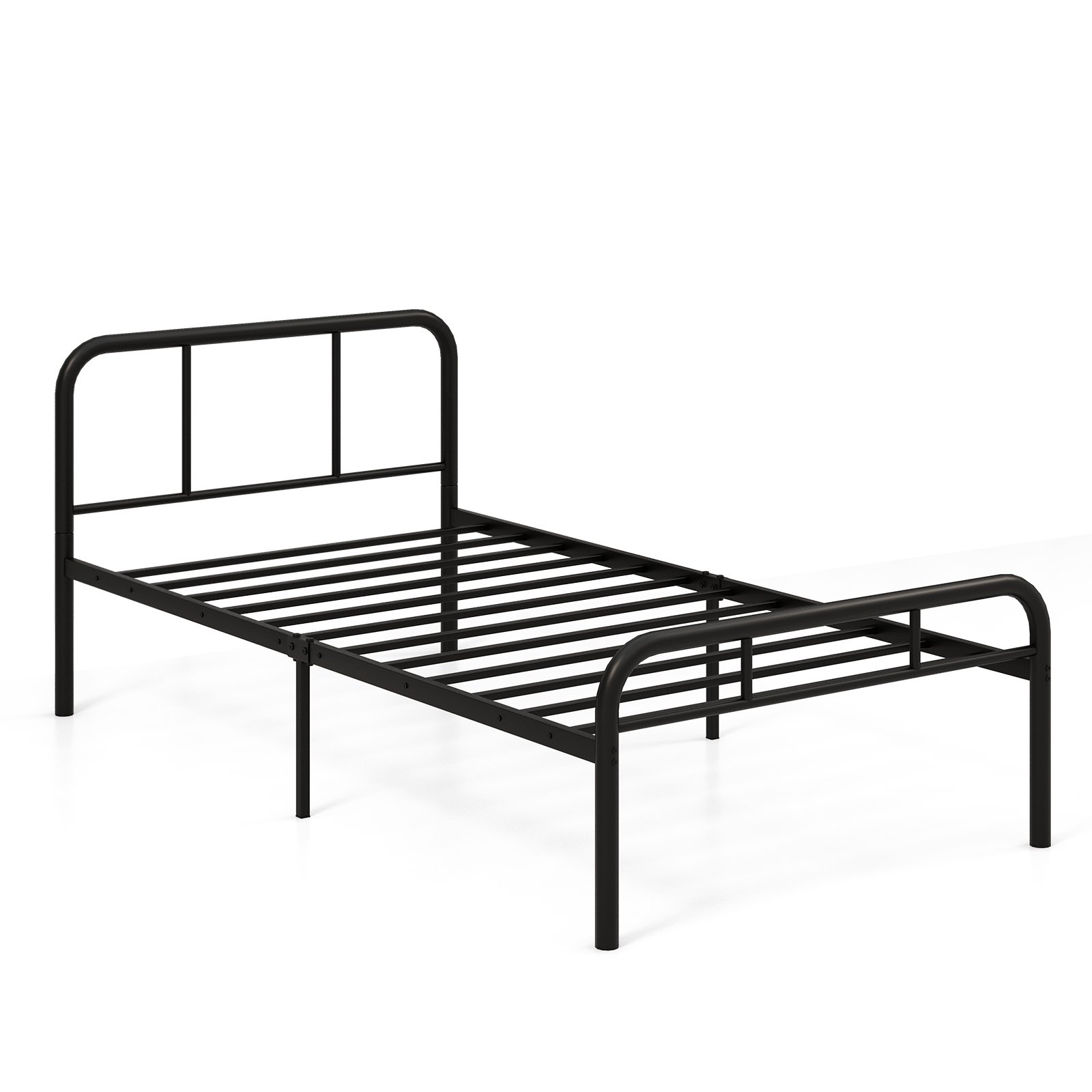 Metalowa rama łóżka na materac 90 x 200 cm