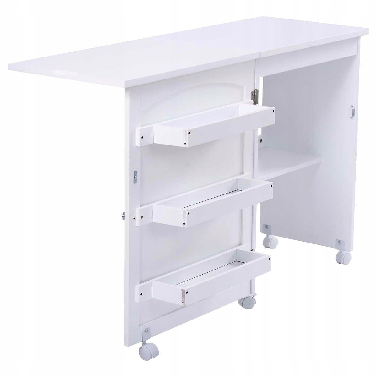 Biurko składane i szafka 2w1