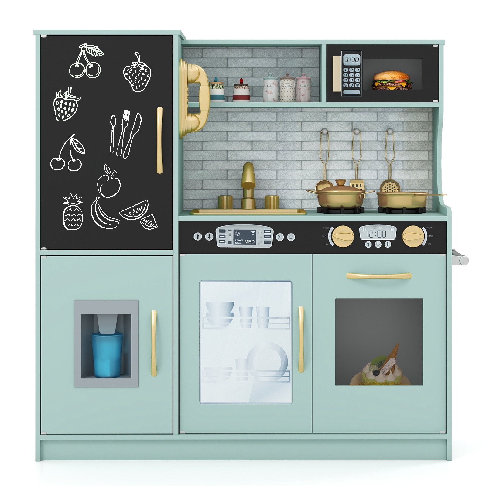 Kuchnia dla dzieci do zabawy w dom 82 x 24 x 80 cm