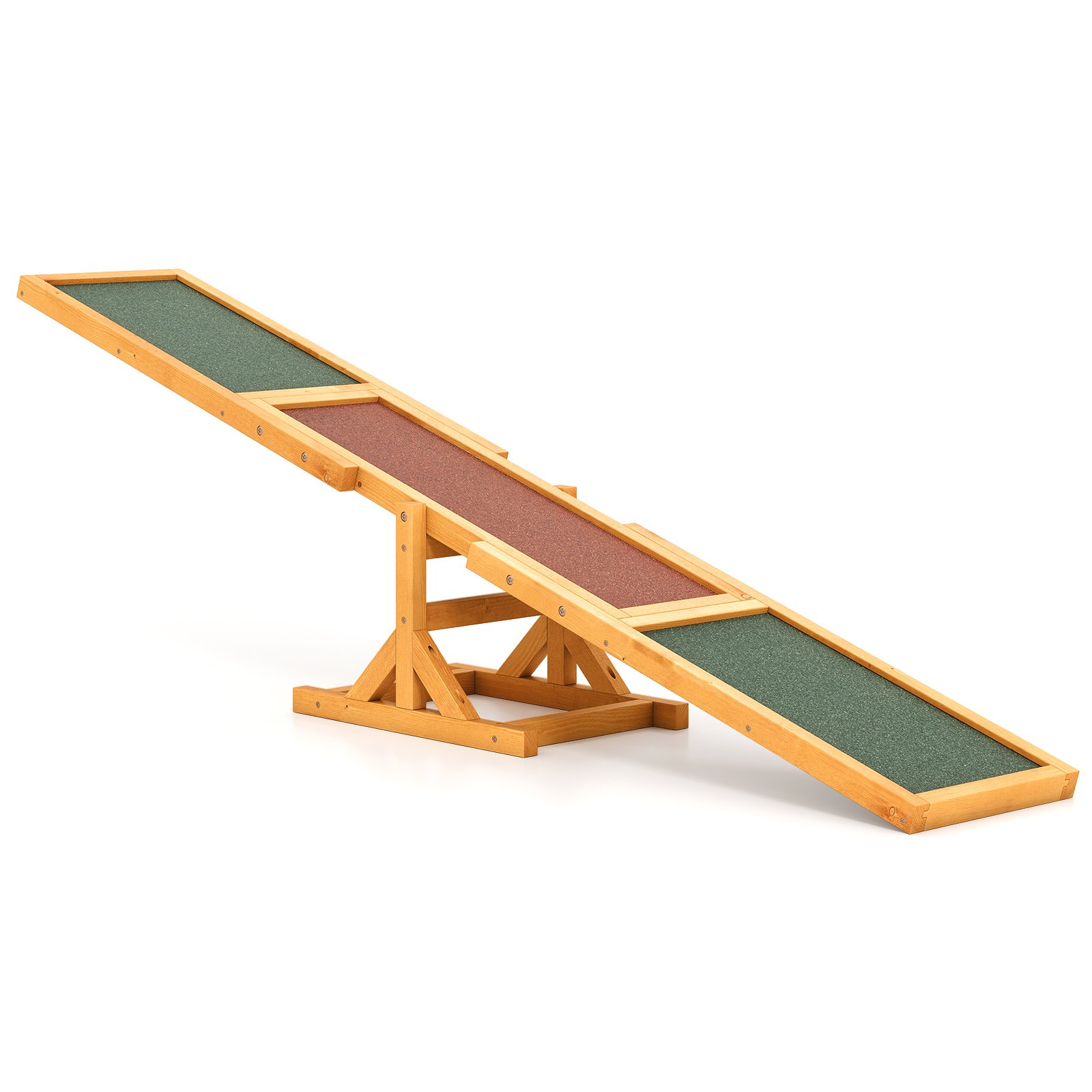 Drewniana huśtawka dla psa Równoważnia