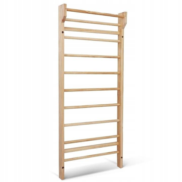 Drewniana drabinka gimnastyczna do ćwiczeń