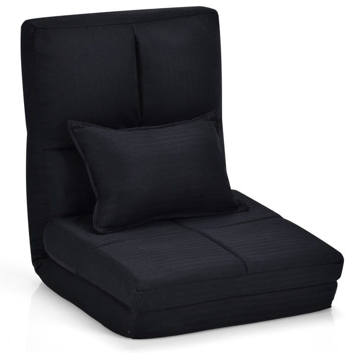 Fotel podłogowy rozkładany leżanka 3w1