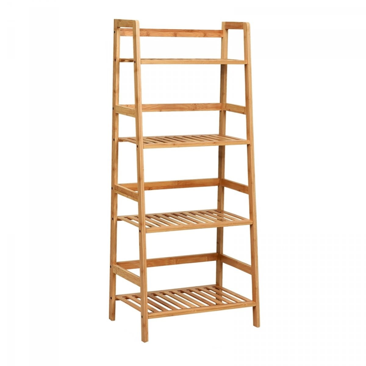 Regał drabinowy bambusowy