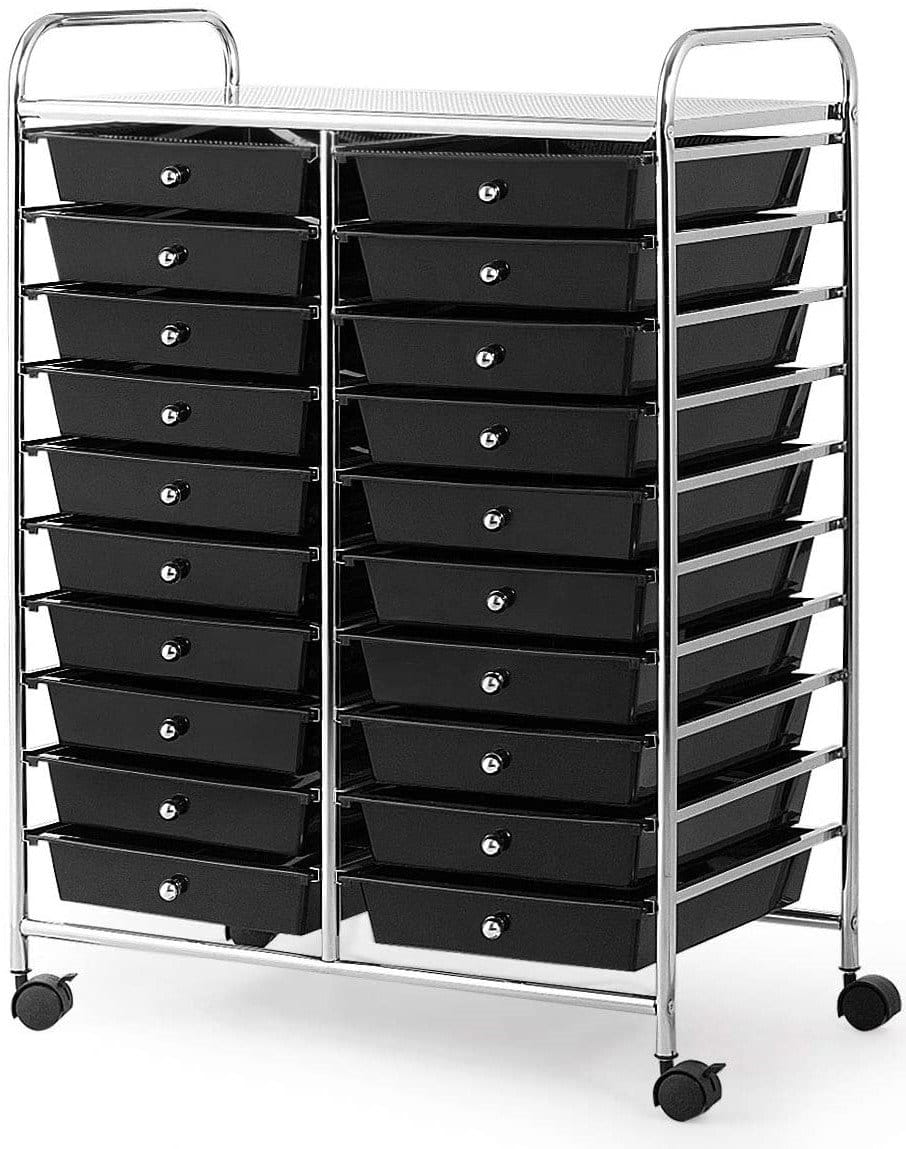 Szafka organizer z szufladami na kółkach