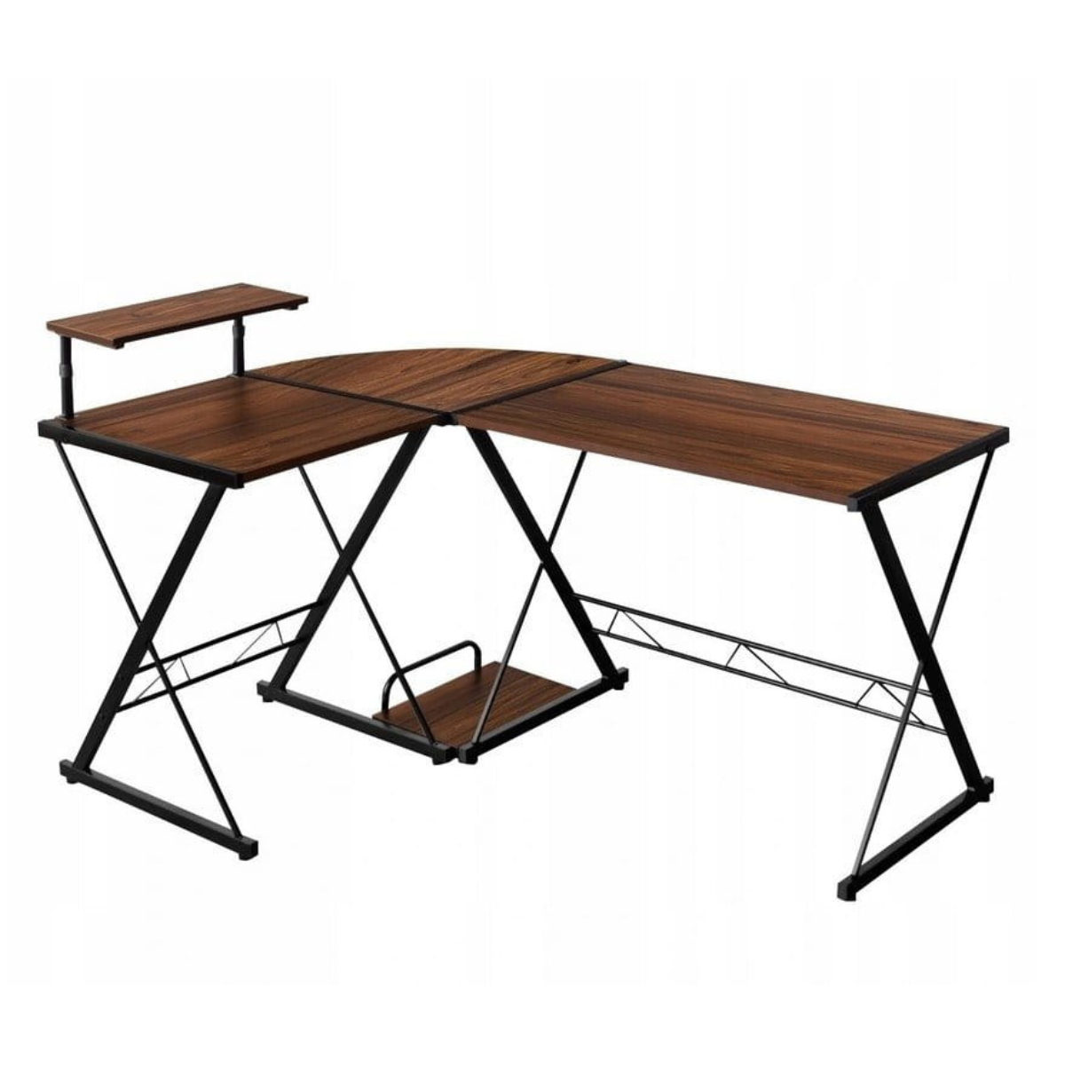 Biurko narożne komputerowe modułowe