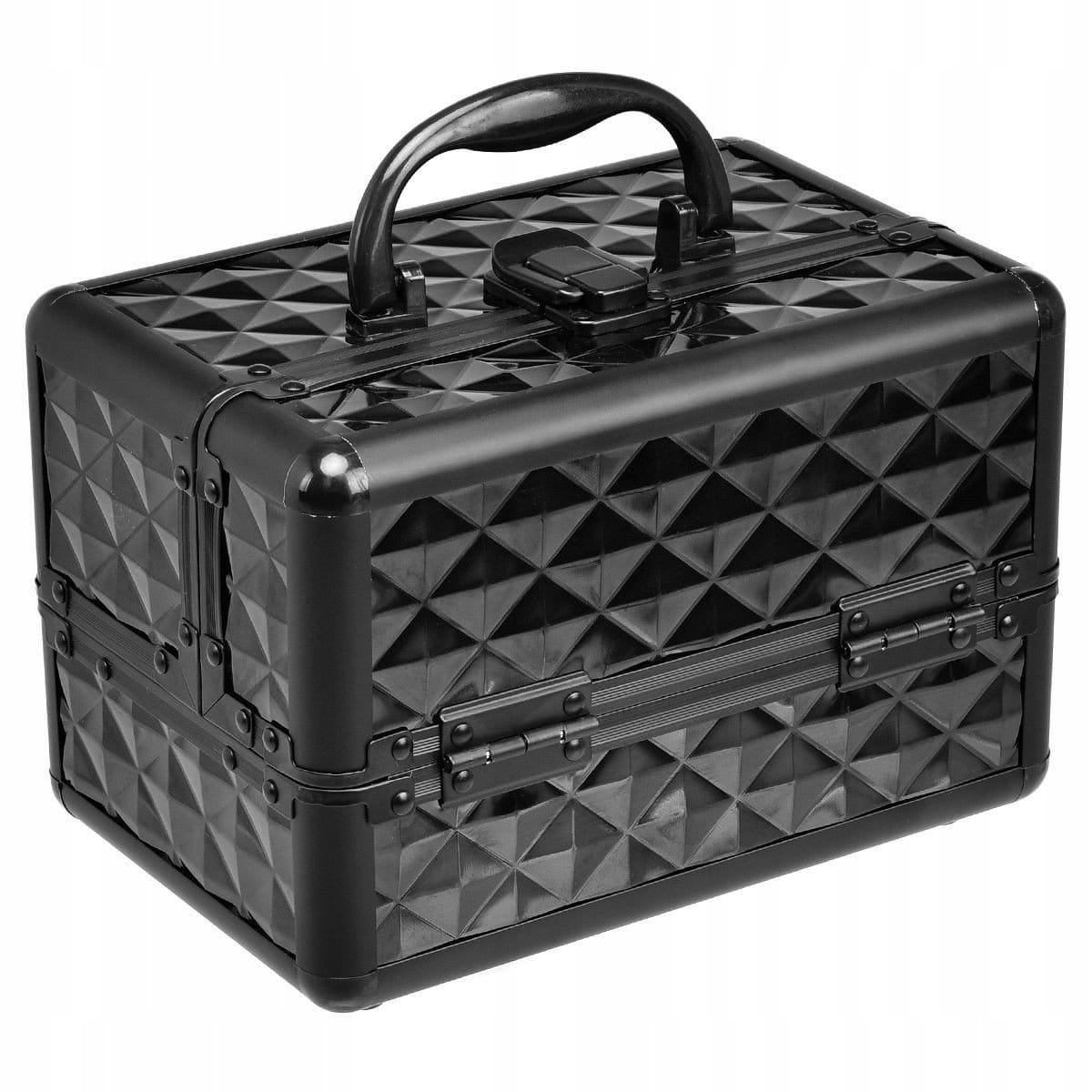 Kuferek kosmetyczny z lustrem