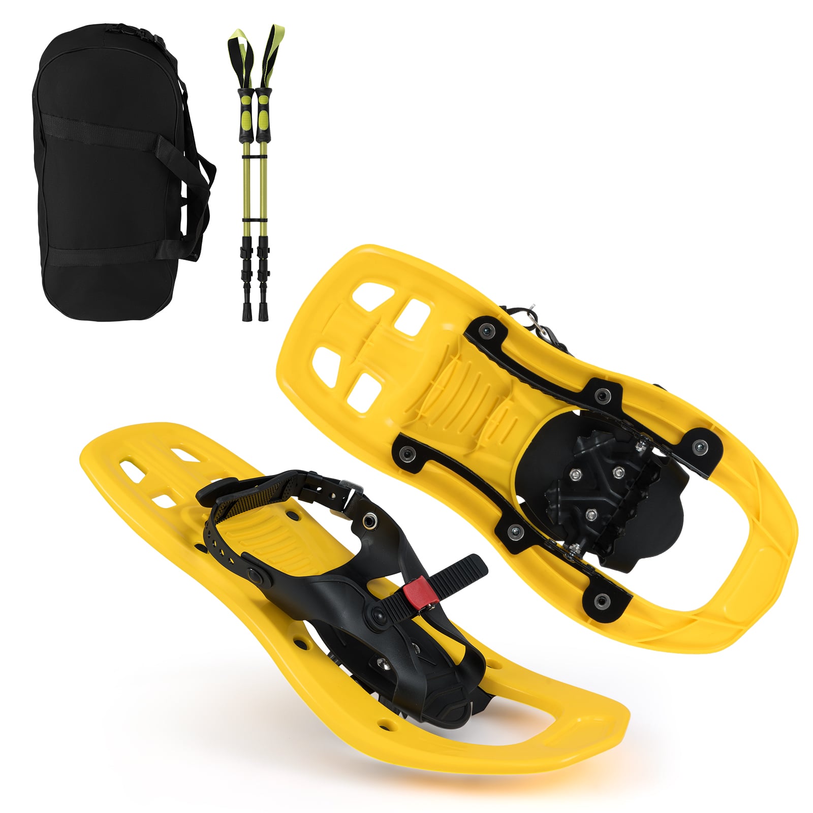 Dziecięce rakiety śnieżne z kijkami i torbą