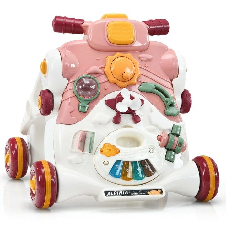 Jeździk pchacz interaktywny dla dzieci 2w1