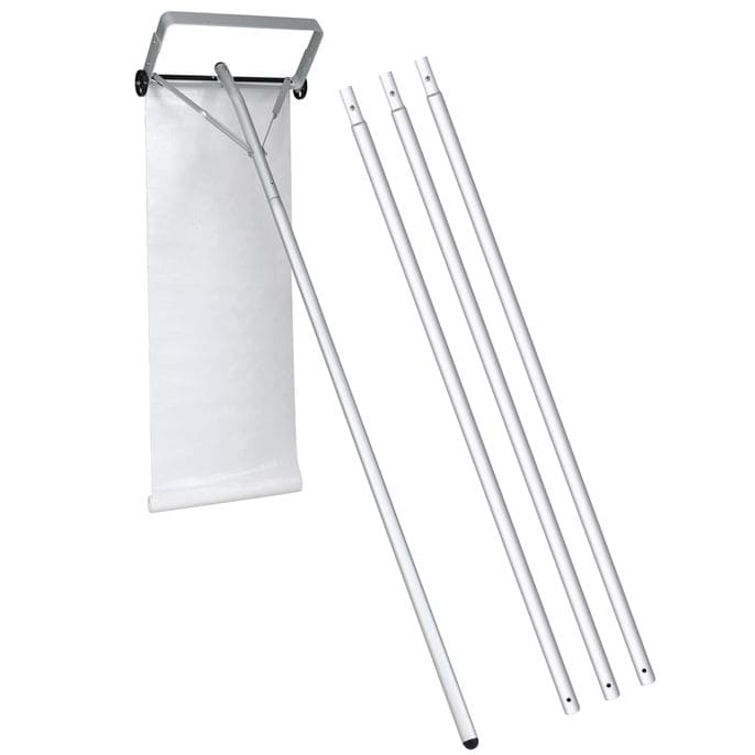 Teleskopowe grabie dachowe do śniegu