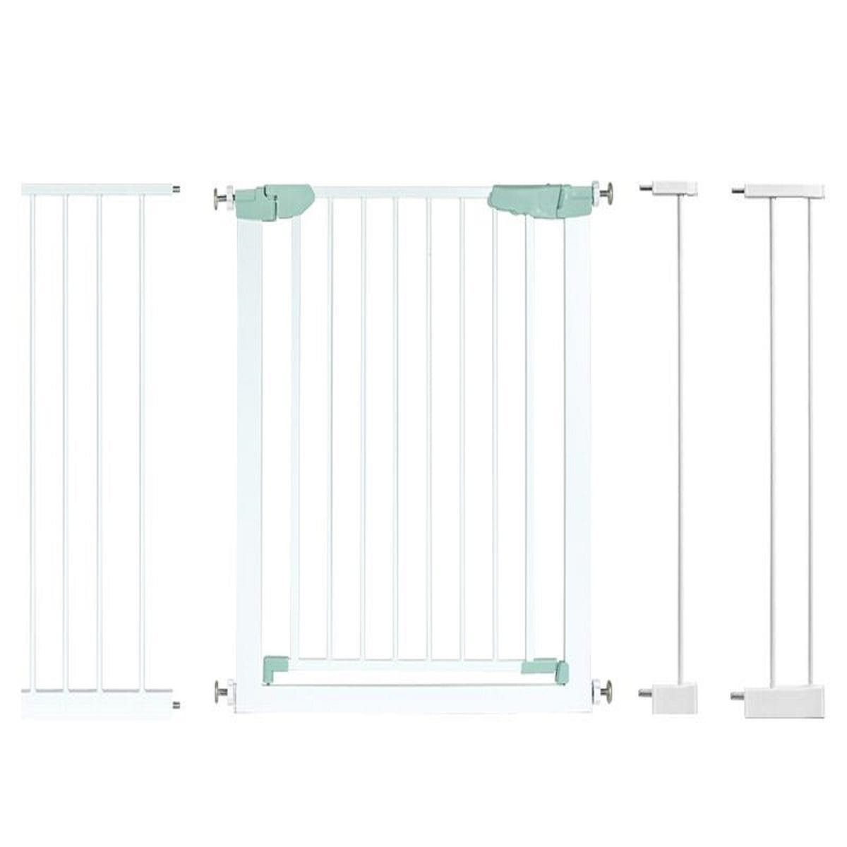 Bramka bezpieczeństwa z regulacją szerokości i blokadą