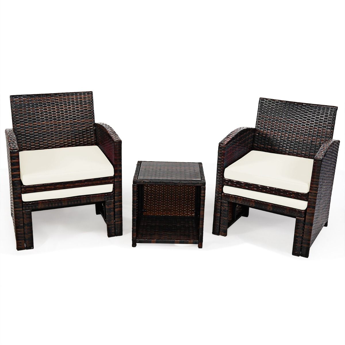 5-częściowy komplet mebli rattanowych