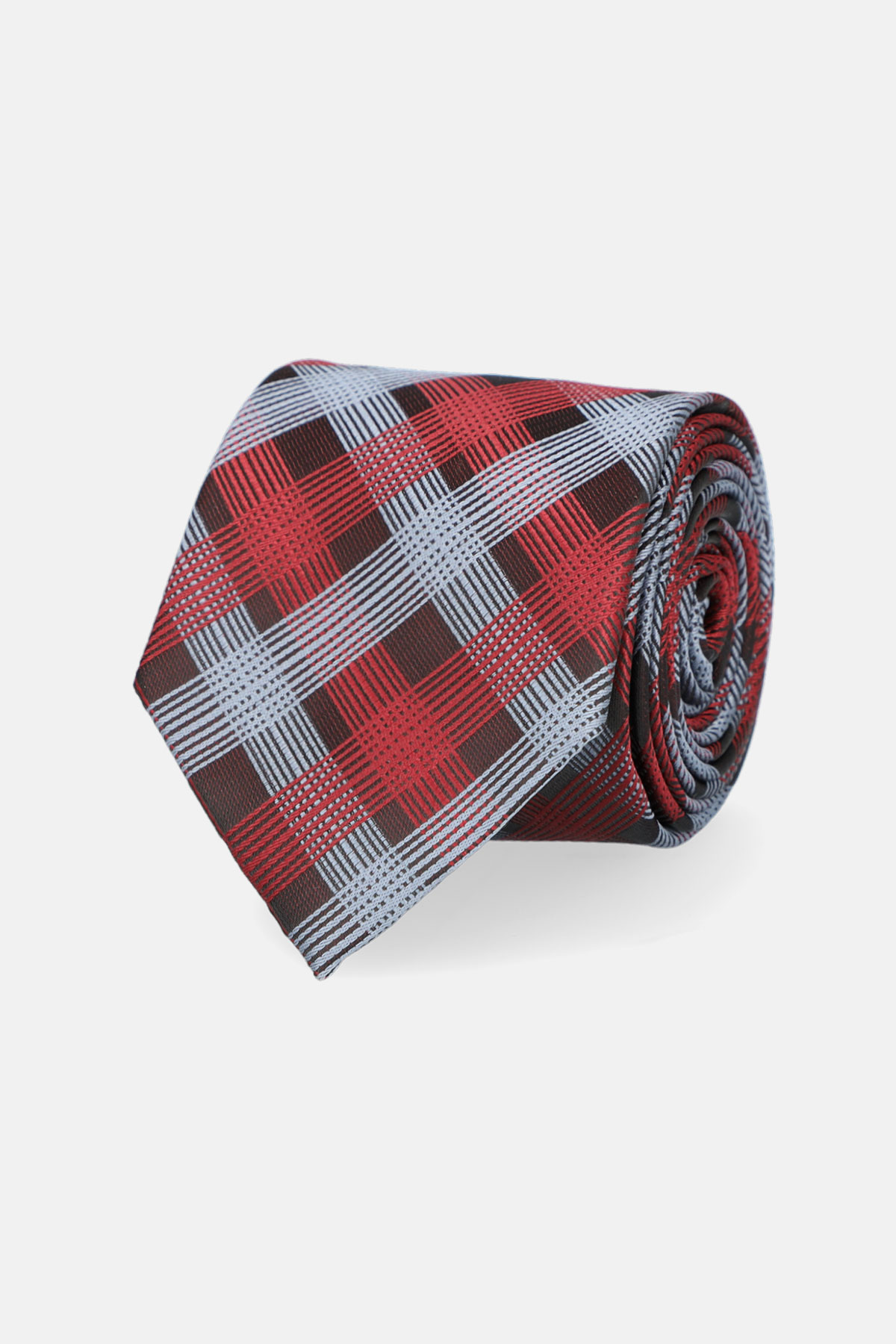 Krawat Mixkolor w Kratę