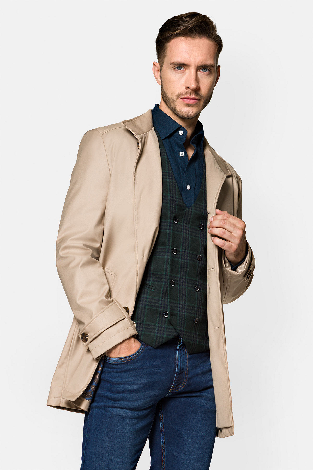 Kurtka Beżowa Puebla 2