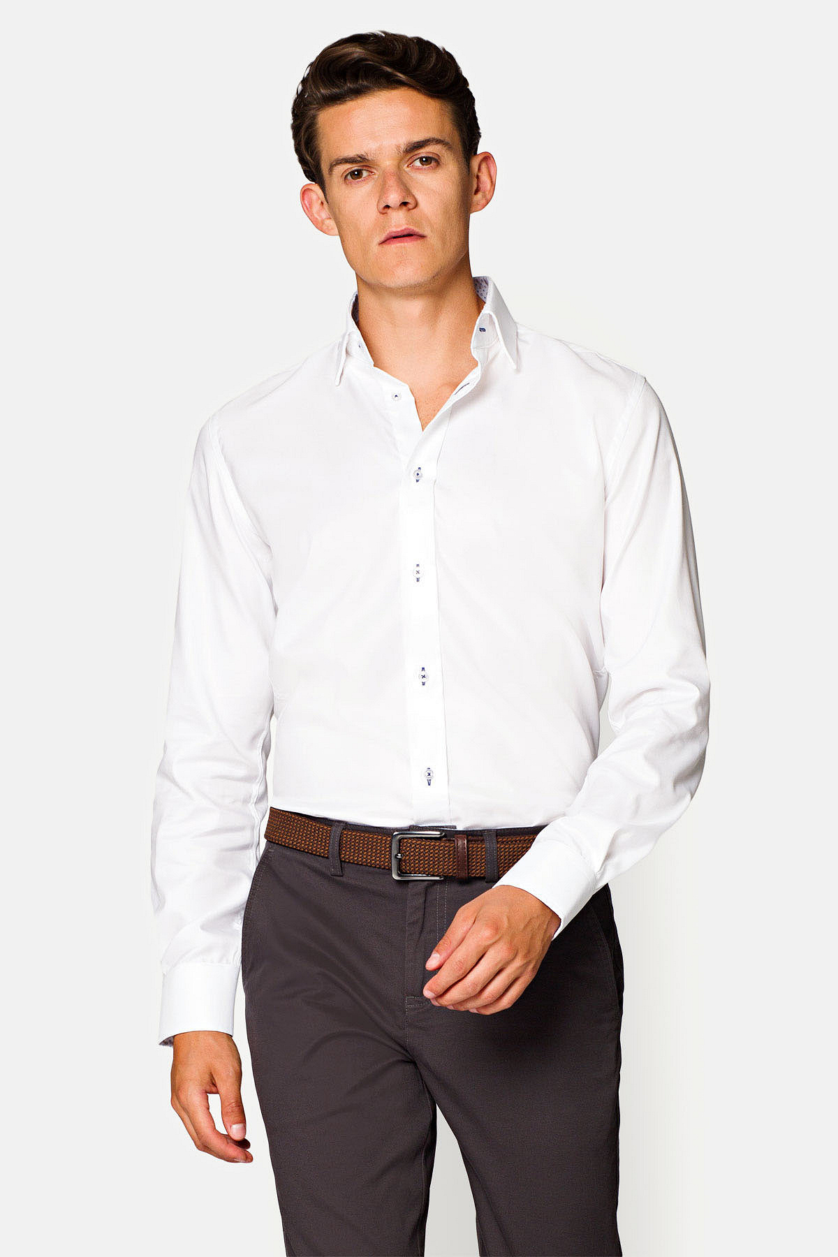 Koszula Biała Bawełniana Almeria 4