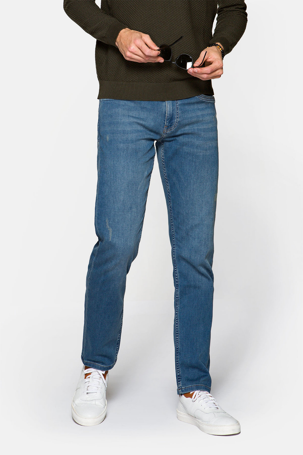 Jeansy Niebieskie Carson Regular