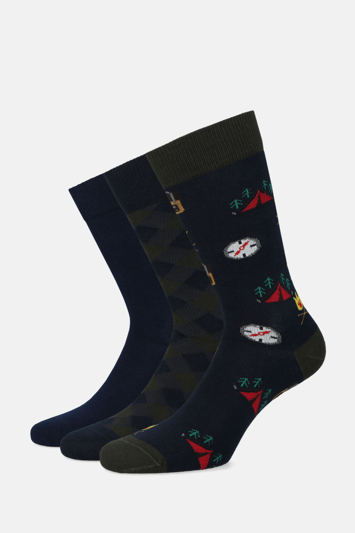 Zestaw 3 Par Skarpet