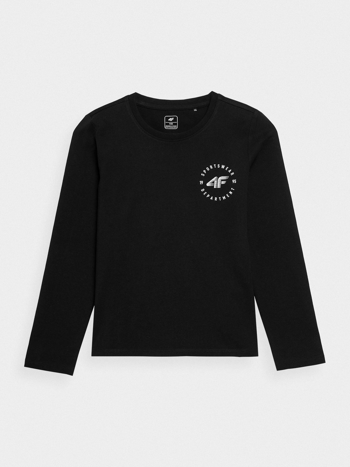 Longsleeve z nadrukiem dziewczęcy