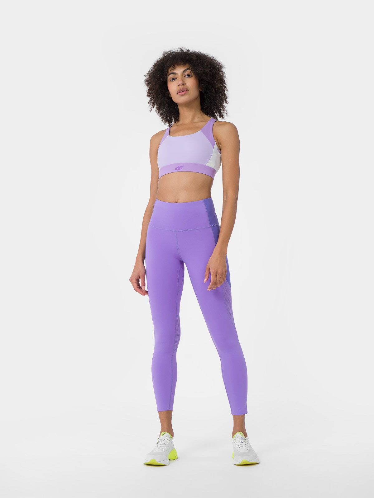 Legginsy do biegania 7/8 szybkoschnące damskie