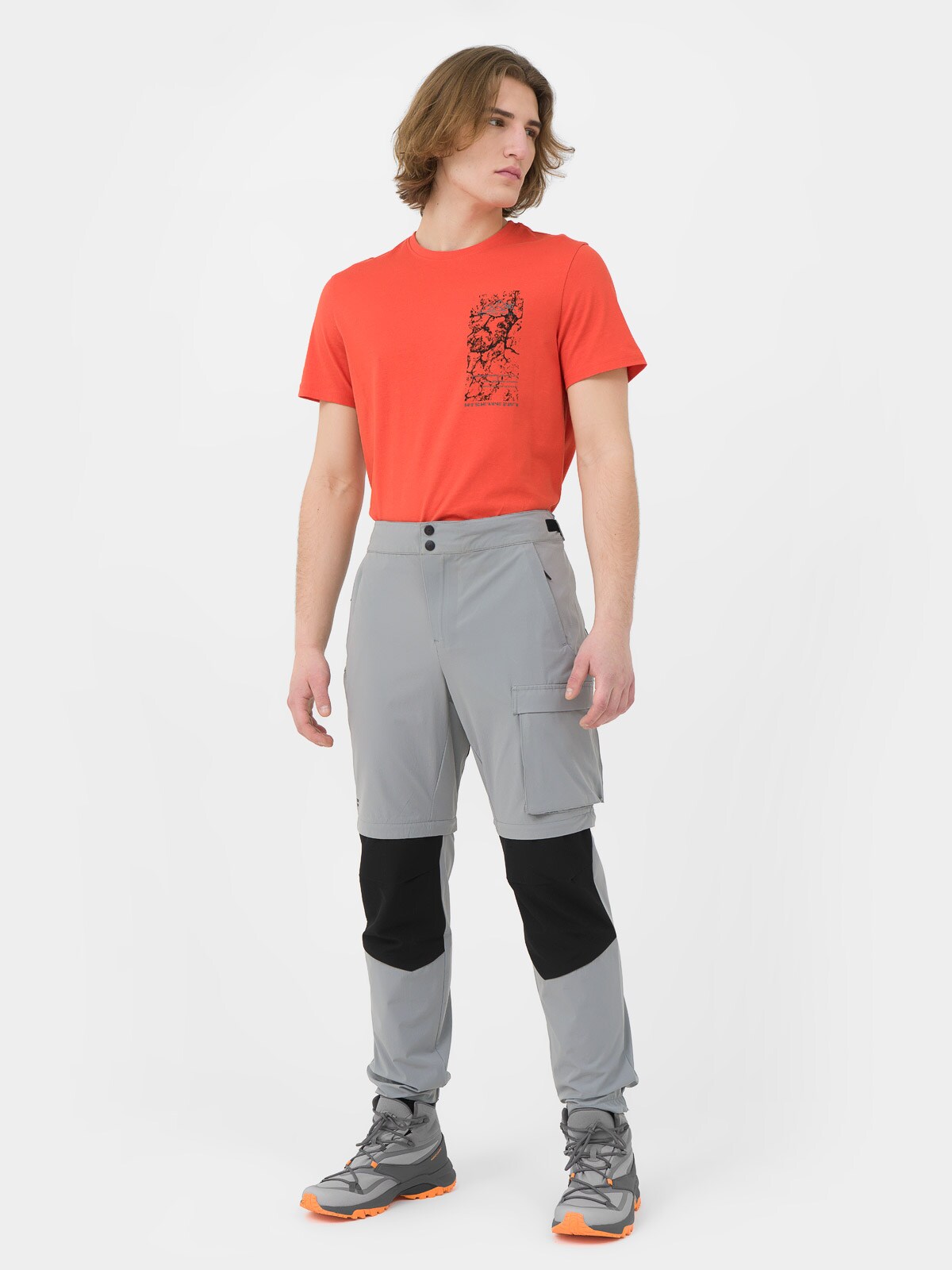 Spodnie trekkingowe 2w1 męskie