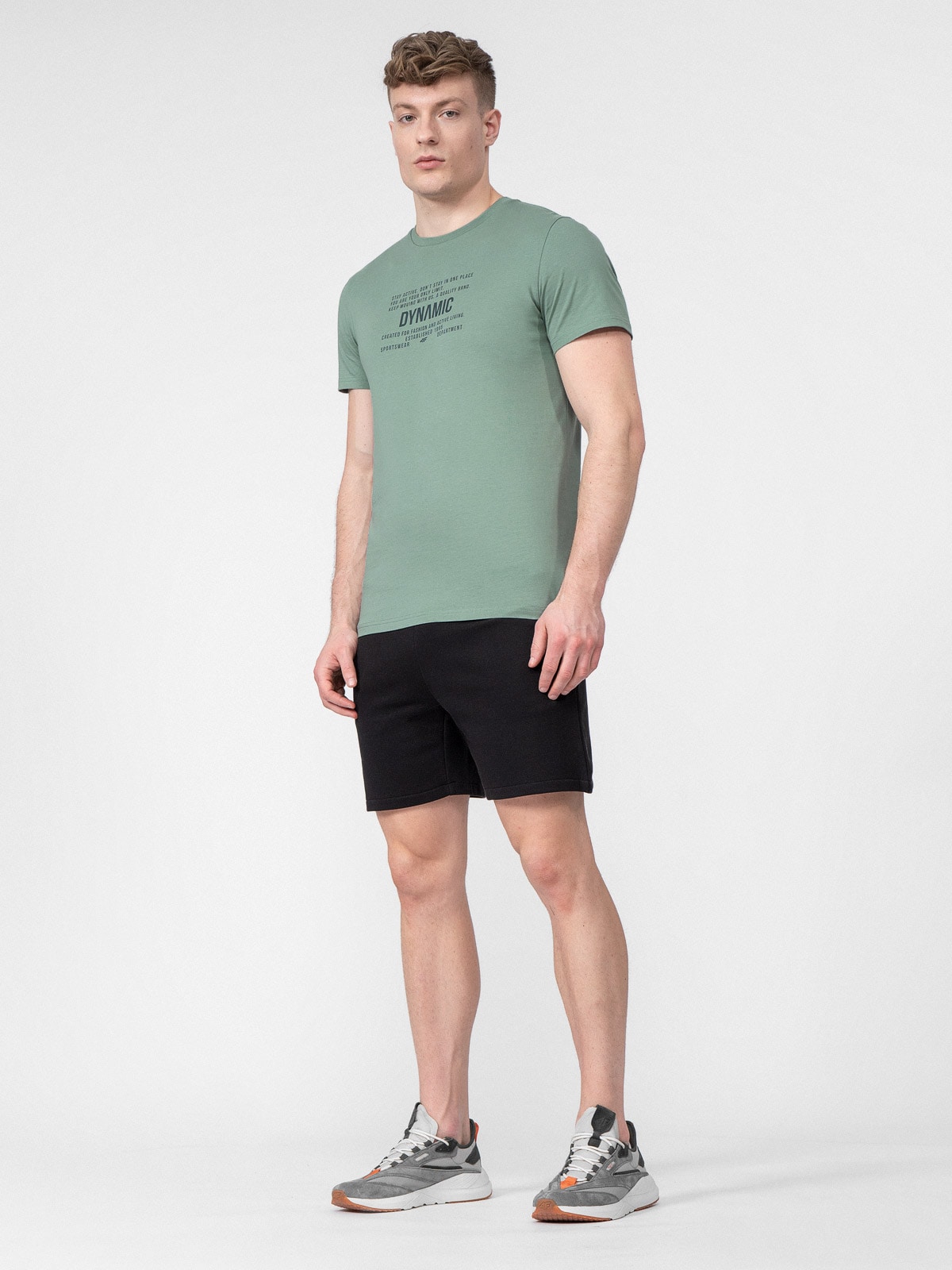 Spodenki dresowe z materiałów z recyklingu męskie